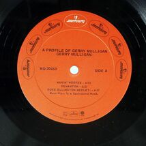 米 GERRY MULLIGAN/A PROFILE OF/MERCURY MG20453 LP_画像2