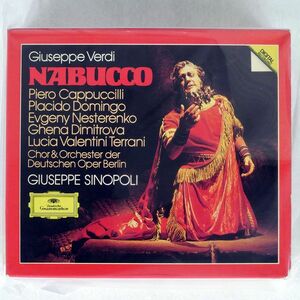 GIUSEPPE SINOPOLI/VERDI: NABUCCO/DEUTSCHE GRAMMOPHON 410 512-2 CD