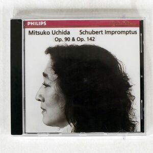 MITSUKO UCHIDA 内田光子/SCHUBER: IMPROMPTUS OP. 90 & OP. 142/PHILIPS 456 245-2 CD □