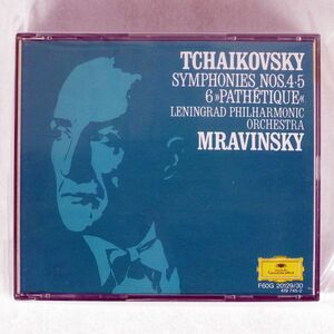 エフゲニー・ムラヴィンスキー/チャイコフスキー: 交響曲 第4,5,6番/ポリドール F60G20129 CD