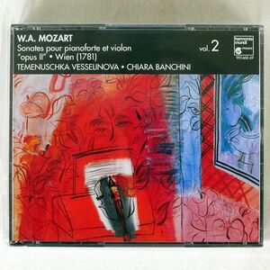 TEMENUSCHKA VESSELINOVA/CHIARA BANCHINI/MOZART: SONATES OPUS II/HARMONIA MUNDI HMC 901468.69 CD