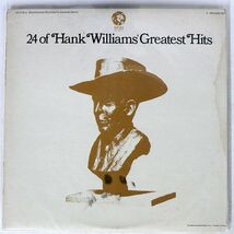 米 HANK WILLIAMS/24 OF GREATEST HITS/MGM SE47552 LP_画像1