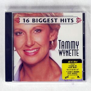 TAMMY WYNETTE/16 BIGGEST HITS/EPIC EK 69437 CD □