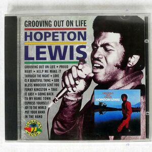 HOPETON LEWIS/GROOVING OUT ON LIFE/JAMAICAN GOLD JMC 200.109 CD □