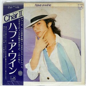 帯付き CHAR/HAVE A WINE/SEE・SAW WF9007 LP
