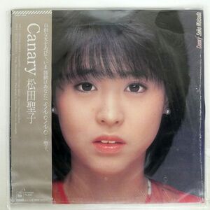 帯付き 松田聖子/CANARY/CBS/SONY 28AH1666 LP