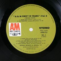 帯付き VA/A&M FIRST 10 YEARS, VOL. 2 - BOSSANOVA/A&M RECORDS AMW53 LP_画像2