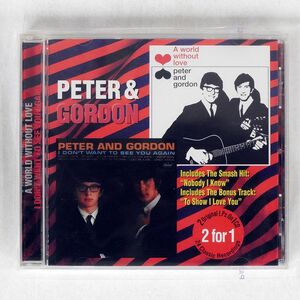 PETER & GORDON/A WORLD WITHOUT LOVE / I DON’T WANT TO SEE YOU AGAIN/COLLECTABLES COL 2717 CD □