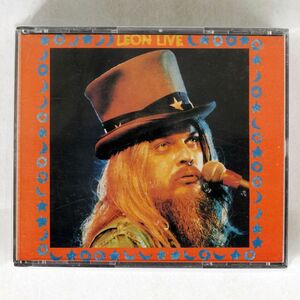 LEON RUSSELL/LEON LIVE/SHELTER RECORDS SRZ(2)-8012 CD