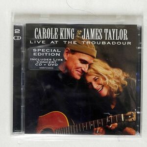 CAROLE KING & JAMES TAYLOR/LIVE AT THE TROUBADOUR/HEAR MUSIC 0888072320536 CD+DVD