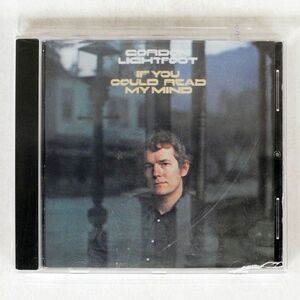GORDON LIGHTFOOT/IF YOU COULD READ MY MIND/REPRISE RECORDS 075992745123 CD □