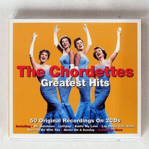 デジパック CHORDETTES/GREATEST HITS/ONE DAY MUSIC DAY2CD291 CD
