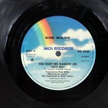 英 KIM WILDE/YOU KEEP ME HANGIN’ ON (EXTENDED MIX)/MCA KIMT4 12_画像2