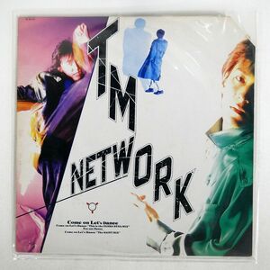 プロモ TM NETWORK/COME ON LET’S DANCE/EPIC 123H211 12