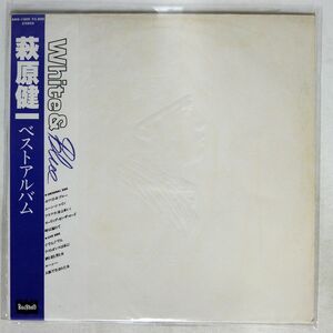  obi attaching Hagiwara Ken'ichi /WHITE BLUE/BOURBON BMD1009 LP