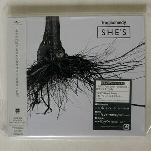 SHE’S/TRAGICOMEDY(初回限定盤)(DVD付)/ユニバーサルミュージック TYCT69174 CD+DVD