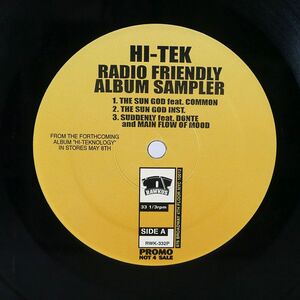 米 プロモ HI-TEK/RADIO FRIENDLY ALBUM SAMPLER/RAWKUS RWK332P 12