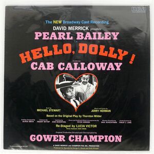  rice DAVID MERRICK/HELLO, DOLLY! - THE NEW BROADWAY CAST RECORDING/RCA ANL12849 LP