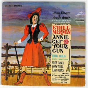  rice ETHEL MERMAN/ANNIE GET YOUR GUN/RCA VICTOR LSO1124 LP
