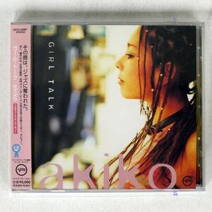 AKIKO/ガール・トーク/ユニバーサルミュージック UCCJ2007 CD □