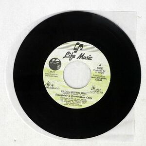 米 JOHNNY SLAUGHTER & BARRINGTON LEVY/RAGGA MUFFIN TIME/LIFE MUSIC LM21 7 □