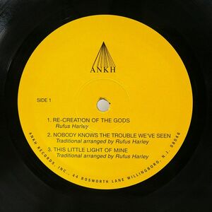 米 RUFUS HARLEY/RE-CREATION OF THE GODS/ANKH 0001 LP