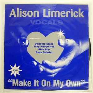 英 ALISON LIMERICK/MAKE IT ON MY OWN (VOCALS)/ARISTA 74321407811 12