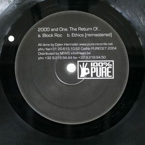 2000 & ONE/RETURN OF .../100% PURE PURE027 12