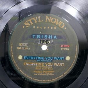 TRISHA/EVERYTIME YOU WANT/STIL NOVO SNR00190 12