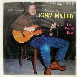 JOHN MILLER/FIRST DEGREE BLUES/BLUE GOOSE BG2007 LP