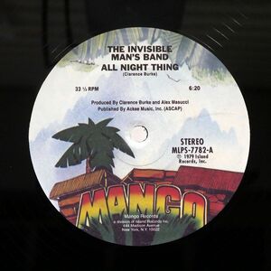  rice INVISIBLE MAN*S BAND/ALL NIGHT THING/MANGO MLPS7782 12