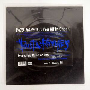 BUSTA RHYMES/WOO-HAH!! GOT YOU ALL IN CHECK/ELEKTRA 066050 12