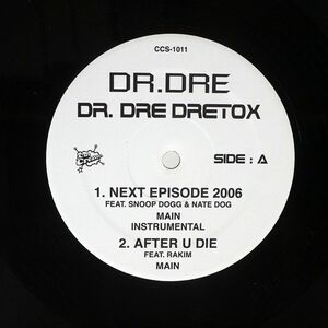 DR. DRE/DR. DRE DRETOX/CUT CREATORS CCS1011 12