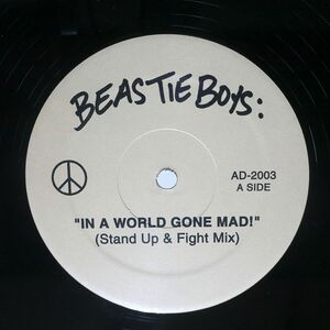 米 BEASTIE BOYS/IN A WORLD GONE MAD! (STAND UP MIX)/NOT ON LABEL (BEASTIE BOYS) AD2003 12