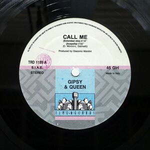 伊 GIPSY AND QUEEN/CALL ME/TIME TRD1155 12