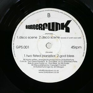 英 DR. RUBBERFUNK/DISCO SCENE EP/GPS RECORDINGS GPS001 12