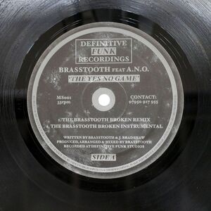 BRASSTOOTH/THE YES NO GAME/DEFINITIVE FUNK RECORDINGS MS001 12