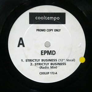 英 プロモ EPMD/STRICTLY BUSINESS/COOLTEMPO COOLXP172 12