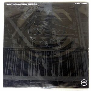 KENNY BURRELL/NIGHT SONG/VERVE V68751 LP