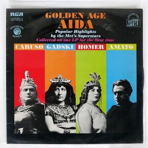 ENRICO CARUSO/GOLDEN AGE AIDA/RCA VICTROLA VIC1623 LP