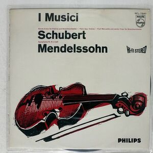 I MUSICI/MENDELSSOHN: SYMPHONY NO.9 IN C MINOR/PHILIPS SFL7540 LP