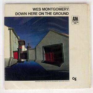 WES MONTGOMERY/DOWN HERE ON THE GROUND/A&M SP3006 LP
