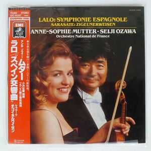 帯付き MUTTER ,SEIJI OZAWA/LALO:SYMPHONIE ESPAGNOLE/ANGEL EAC90267 LP