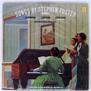 STEPHEN FOSTER/SONGS BY, VOLUME II/NONESUCH H71333 LP