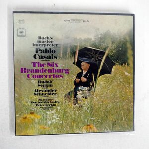 PABLO CASALS/BACH: THE SIX BRANDENBURG CONCERTOS/COLUMBIA M2L331BM10 LP