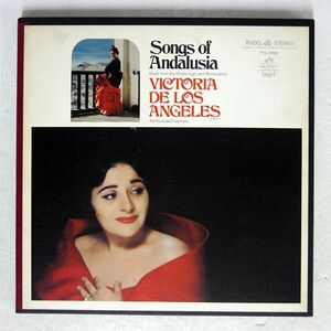 VICTORIA DE LOS ANGELES/SONGS OF ANDALUSIA (MUSIC FROM THE MIDDLE AGES AND RENAISSANCE)/ANGEL SFSL36468 LP