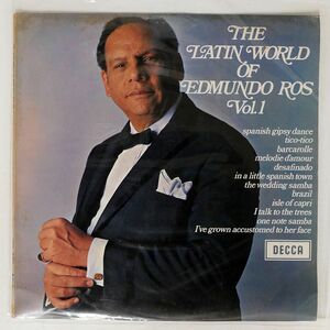 EDMUNDO ROS & HIS ORCHESTRA/LATIN WORLD OF EDMUNDO ROS VOL. 1/DECCA SPA71 LP