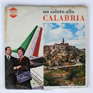 GIANNI ARNONE/UN SALUTO ALLA CALABRIA/VESUVIUS 4417 LP