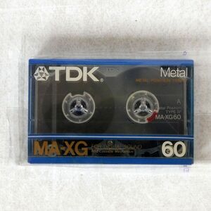  unopened MA-XG60/METAL POSITION 60/TDK NONE cassette tape *