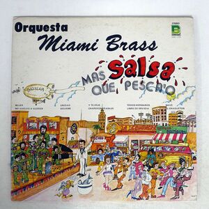 ORQUESTA MIAMI BRASS/MAS SALSA QUE PESCA*O/BORINQUEN ADG1299 LP